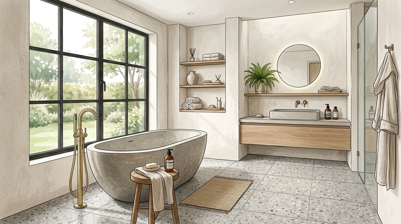 Will a 59 Inch Freestanding Bathtub Fit in Your Bathroom? Space Planning
